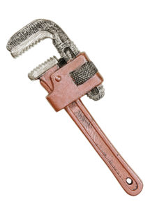 clé anglaise, fausse clé à molette, clé à molette plastique, accessoire déguisement, accessoire déguisement plombier, accessoire halloween déguisement, accessoire déguisement halloween, faux outils déguisement