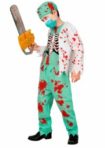 déguisement zombie garçon, déguisement chirurgien zombie garçon, costume docteur zombie enfant, Déguisement de Chirurgien Zombie Garçon