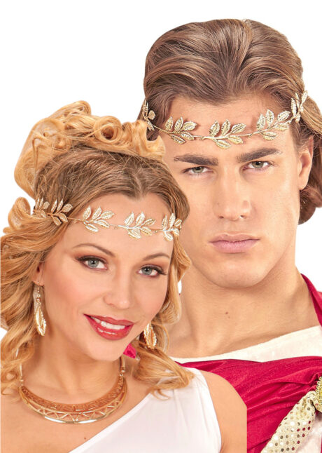 couronne de lauriers, couronne romaine, Couronne de Lauriers, Feuilles d&rsquo;Or