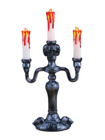 décorations halloween, accessoire décoration halloween, chandelier halloween, bougeoir halloween décoration, chandelier à LED halloween, décorations ambiance halloween paris, Chandelier Hanté, à LED, Halloween