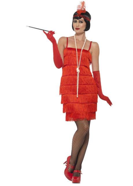 robe charleston déguisement, déguisement charleston, déguisement années 30, robe années 20, costume cabaret, déguisement cabaret femme, déguisement robe charleston, Déguisement Charleston, Flapper Rouge