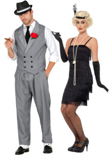 déguisement à deux, déguisement couple, déguisement cabaret adulte, déguisement charleston adulte,