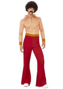 déguisement disco homme, combinaison disco pour homme, costume disco homme, déguisement disco adulte, Déguisement Disco, Combinaison Authentic 70