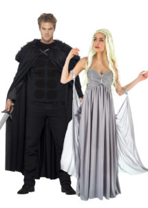 déguisements couples, déguisements duo, déguisement game of throne, déguisement mere des dragons, Daenerys, Déguisements Couple, Mère des Dragons et Garde de la Nuit