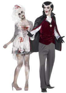 déguisements couples, déguisement steampunk, déguisement soirée à thème steampunk, costumes steampunk, déguisements à deux, Déguisements Couple, Vampire et Géorgienne Apocalypse