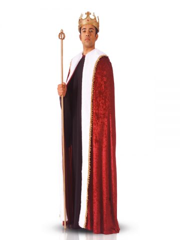 cape de roi déguisement, déguisement homme cape de roi, déguisement de roi adulte, cape de roi velours déguisement, cape royale déguisement, cape de roi pour adulte déguisement Cape de Roi Luxe, Fausse Fourrure Blanche