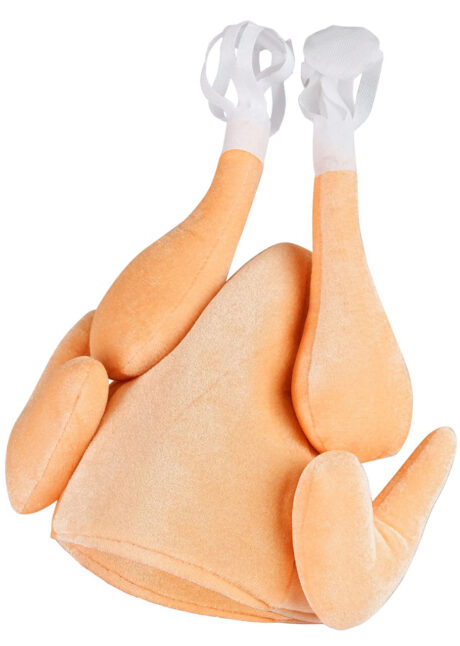 chapeau humour, chapeau dinde de noel, chapeau poulet, bonnet de noel original, chapeau thanksgiving, bonnet de poulet, bonnet de dinde, accessoire noel déguisement, accessoire déguisement noel, chapeau humoristique, Chapeau Dinde de Noël, ou Poulet Rôti