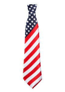 cravate drapeau américain, cravate états unis, Cravate Drapeau Américain