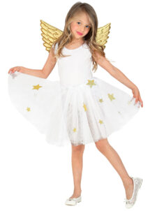 déguisement ange enfant, costume d'ange pour enfant, ailes d'ange enfant, kit ailes d'ange enfant, costume ange enfant, déguisement ange fille, ailes d'ange