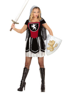 déguisement chevalier femme, costume chevalier femme, déguisement guerrière