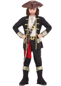 déguisement pirate garçon, costume pirate enfant, déguisement enfant pirate, déguisement garçon pirate, costume de pirate, accessoire pirate déguisement, Déguisement de Pirate, Capitaine, Garçon