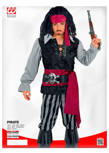 déguisement pirate enfant, costume pirate enfant, Déguisement de Pirate, Corsaire des Caraïbes, Garçon