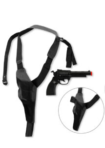 holster de police, étui à pistolets, étui à révolver déguisement, étuis pour armes factices, holsters, étui pistolet d'épaule, holster épaule