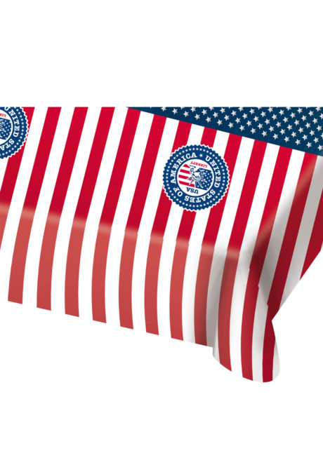 nappe drapeau américain, décoration drapeau américain, vaisselle états unis, décos américaines déguisement, accessoire drapeau américain décoration, Vaisselle Etats Unis, Nappe Drapeau Américain
