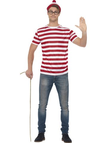 kit où est charlie, où est charlie déguisement, déguisement où est charlie, déguisement bande dessinée, déguisement personnage Déguisement Où est Charlie, Kit Complet