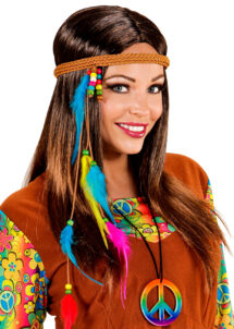 collier peace and love, collier hippie, disponible Aux Feux de la Fête à Paris 6e