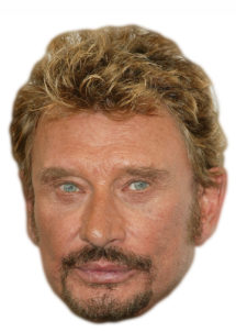 masque johnny Halliday, masque Johnny Hallyday, Masque Johnny Halliday