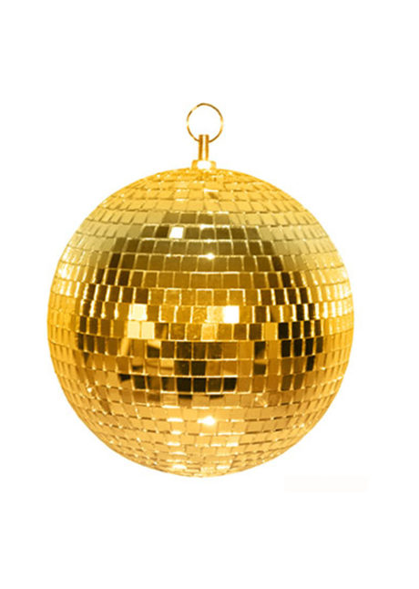 boule disco, décorations disco, décos année 80, boules discos, boules à facettes,, Boule à Facettes, Boule Disco Dorée
