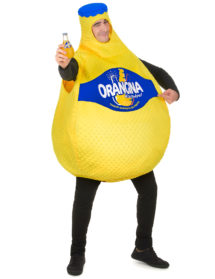 déguisement bouteille, déguisement orangina, déguisement humour orangina, costume d'orangina, déguisement original, déguisement de bouteille, déguisement comique, Déguisement Bouteille d’Orangina