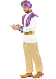 déguisement oriental, déguisement sultan oriental homme, déguisement génie oriental homme, déguisement Aladin, costume d'Aladin homme, Déguisement de Génie Oriental