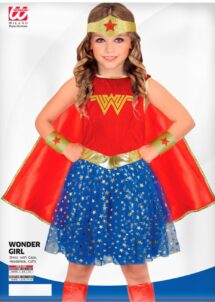 déguisement Wonder Woman fille, déguisement super héros fille, costume super héroïne fille