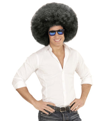 perruque afro disco, accessoire perruque déguisement, perruque afro disco, perruque pour homme, perruque pas chère, perruque de déguisement, perruque homme, perruque noire, perruque afro Perruque Afro Extravolume, Noire