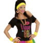 bandeau et poignets fluos, déguisement disco accessoire, bandeau et bracelets années 80, bandeau sport disco, accessoire fluo, accessoire déguisement, accessoires années 80, accessoire déguisement, accessoire disco véronique et davina Kit Années 80, Bandeau et Poignets, Jaune Fluo