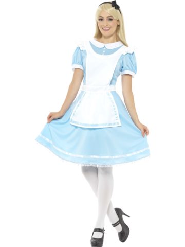 déguisement alice, déguisement alice au pays des merveilles, costume alice, déguisement dessin animé, costume d'Alice, déguisement alice femme Déguisement Alice Wonderland