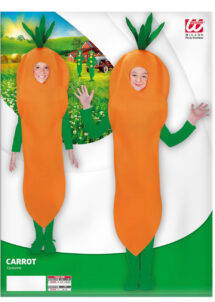 déguisement carotte enfant, déguisement drôle enfant, déguisement humour enfant, costume carotte enfant, déguisement fruits légumes enfants
