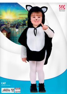 déguisement de chat bébé, cape de chat bébé, déguisement chat carnaval bébé