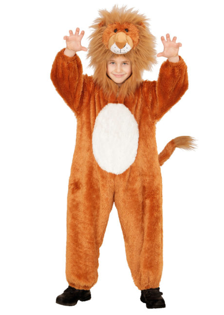 déguisement de lion pour enfant, costume de lion pour enfant, déguisement de lion enfant, costume animaux enfant, déguisement d'animaux pour enfant, Déguisement de Lion Peluche, Fille et Garçon