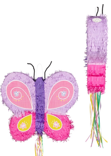 pinata mexicaine, pinata papillon, pinata anniversaire fille, Pinata Papillon