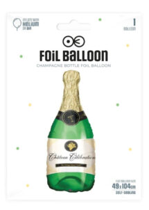 ballon champagne, ballon bouteille de champagne