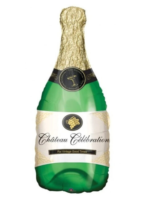 ballon champagne, ballon bouteille de champagne, Ballon Bouteille de Champagne, Célébration, en Aluminium