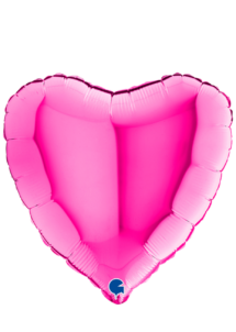 ballon coeur, ballon hélium, ballon aluminium, ballons coeurs roses