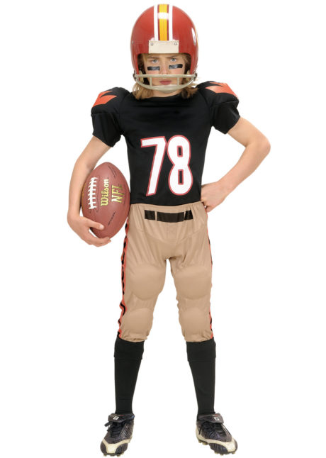 déguisement garçon, déguisement enfant, déguisement footballeur américain pour enfant, déguisement superbowl enfant, costume footballeur américain pour garçon, Déguisement de Footballeur Américain, Garçon