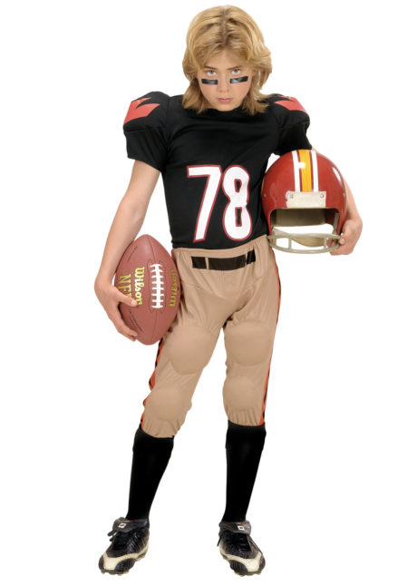 déguisement garçon, déguisement enfant, déguisement footballeur américain pour enfant, déguisement superbowl enfant, costume footballeur américain pour garçon, Déguisement de Footballeur Américain, Garçon