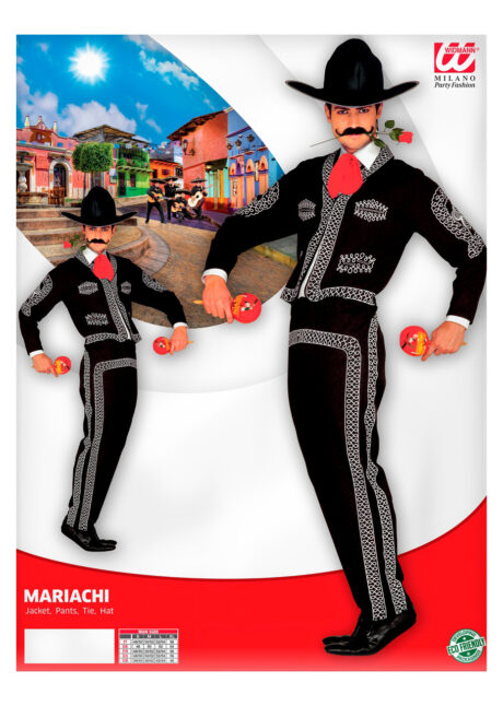 déguisement mexicain, déguisement mariachi, costume de mexicain, déguisment de mexicain, Déguisement de Mexicain Mariachi