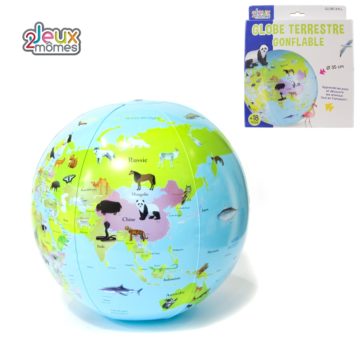 ballon globe terrestre, ballon mappemonde, jouets anniversaire, ballon globe Ballon Globe Terrestre