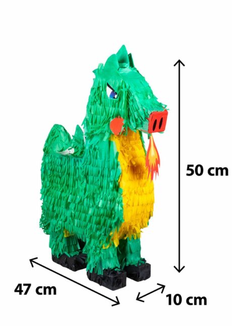 PINATA DRAGON ANNIVERSAIRE, pinata anniversaire garçon, pinata anniversaire enfant, Pinata Anniversaire Dragon – 50 cm