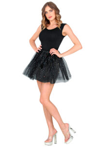 tutu noir, tutu tulle noir, jupe en tulle noire