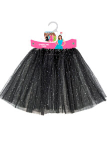 tutu noir, tutu tulle noir, jupe en tulle noire