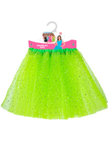 tutu vert, tutu paillettes vertes, jupon vert tutu, Tutu Vert à Paillettes, en Tulle