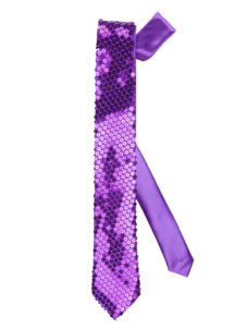 cravate sequins violette, cravate brillante, cravate à paillettes, cravate déguisement, accessoire déguisement, accessoire disco, cravate disco, cravate paillettes violette, cravate violette paillettes