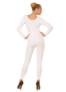 justaucorps blanc, combinaison blanche déguisement, accessoire déguisement femme, accessoire justaucorps déguisement femme, accessoire combinaison femme déguisement