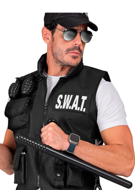 matraque de police tonfa, matraque police avec poignée, Matraque de Police Tonfa, avec Poignée