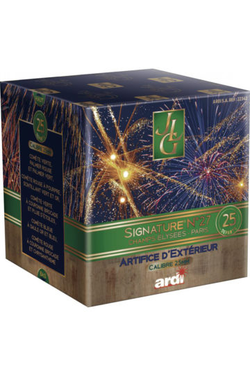 feux d'artifice automatiques, achat feux d'artifice paris, feux d'artifices compacts, feux d'artifices ARDI, feux d'artifice pas cher, feux d'artifices pour particuliers Feux d’Artifices Compacts, Signature 27