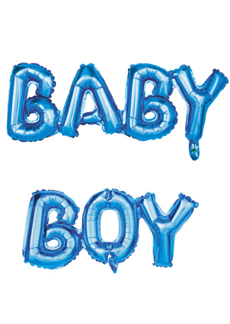 ballon baby shower garçon, ballon hélium, ballon à l'hélium, ballon naissance garçon, décorations baby shower garçon, Ballon Baby Shower, Lettres Baby Boy