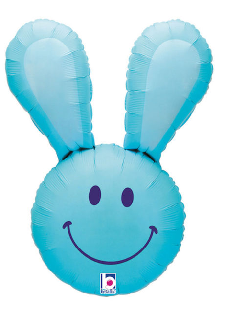 ballon hélium, ballon lapin, ballon aluminium, ballons enfants, Ballon Lapin Bleu, en Aluminium