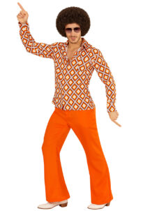 chemise disco homme, déguisement disco